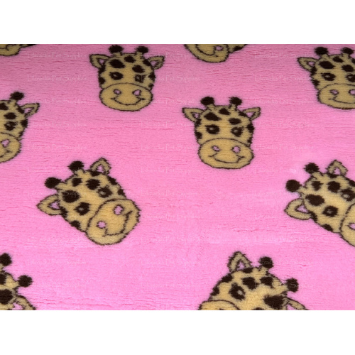 Vet/Dry Bed *Greenback* Giraffe *** 50cm Long x 1.5m wide ***