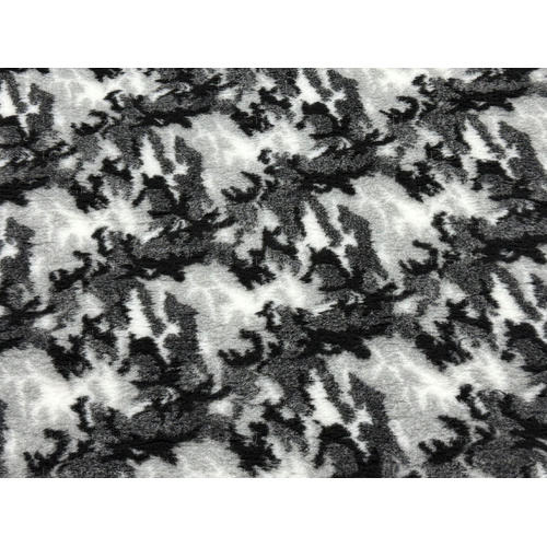 Vet/Dry Bed *Rubberback* Grey Camo *** 50cm Long x 1.5m wide *** 