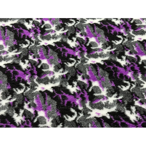 Vet/Dry Bed *Rubberback* Purple Camo *** 50cm Long x 1.5m wide *** 